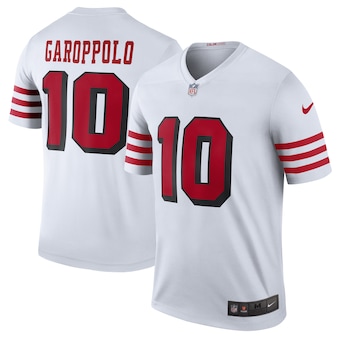 mens nike jimmy garoppolo white san francisco 49ers color ru